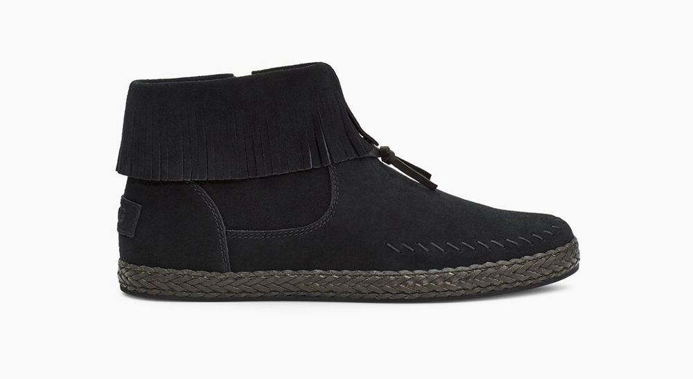 Ugg Classic Boot Womens - Ugg Kennadi Black - 940BNHKRV